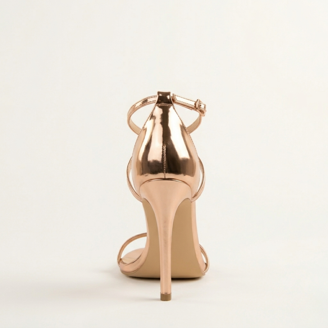 Aura Gold Heels